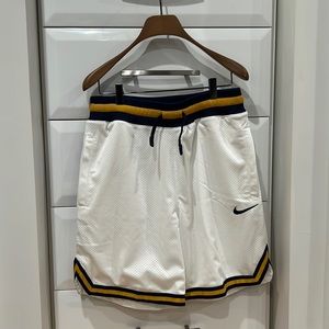 Nike jersey shorts- Michigan colors